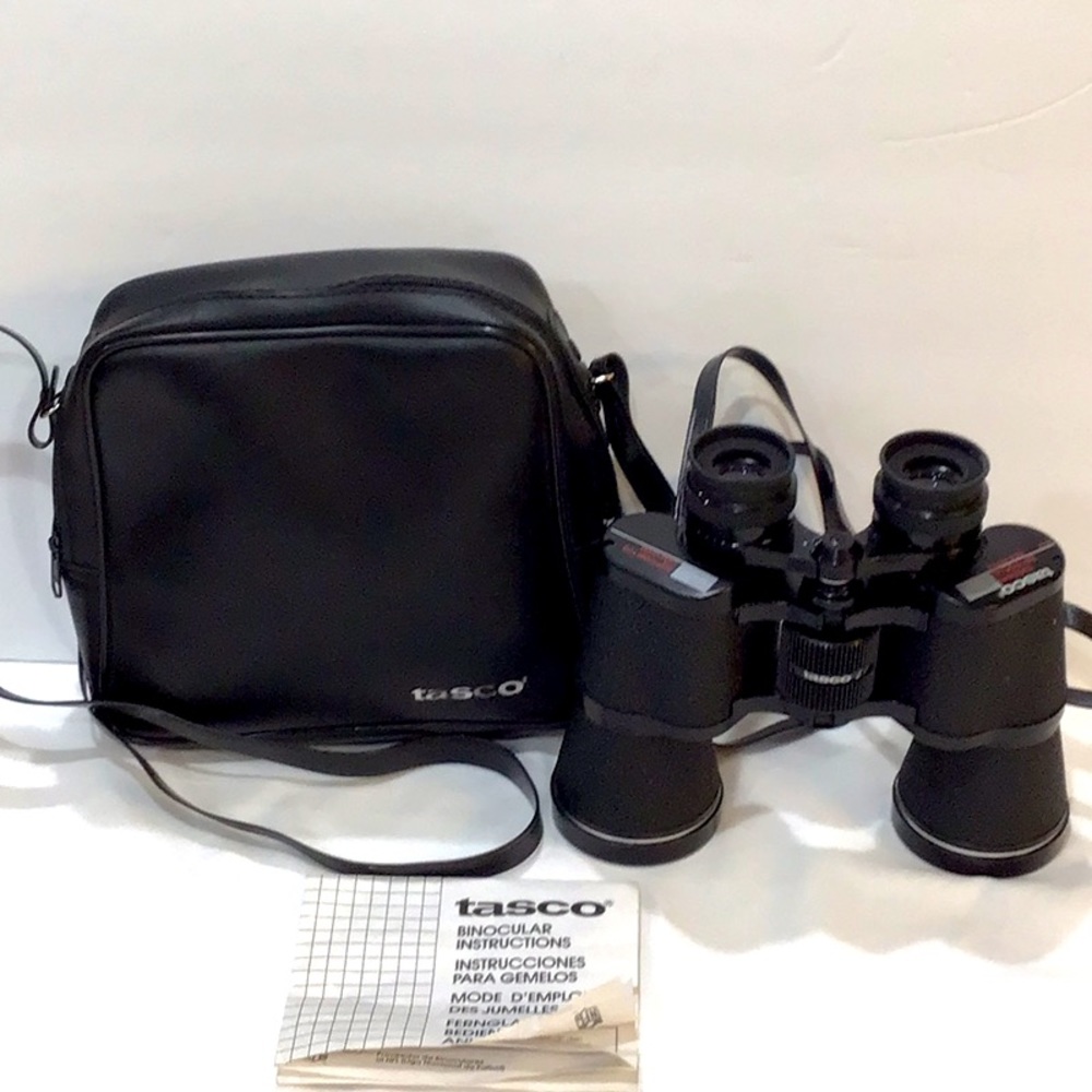 Vintage Tasco Wide Angle Zip Focus 10x50mm 2023